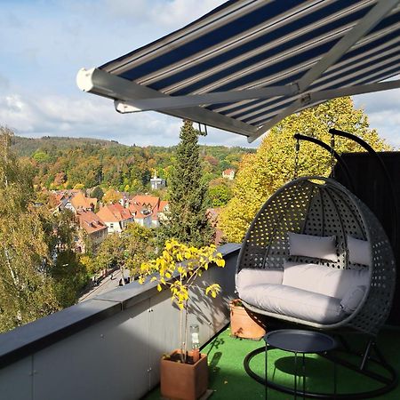Das Kleine Penthouse Mit Kamin Bad Sachsa Kültér fotó