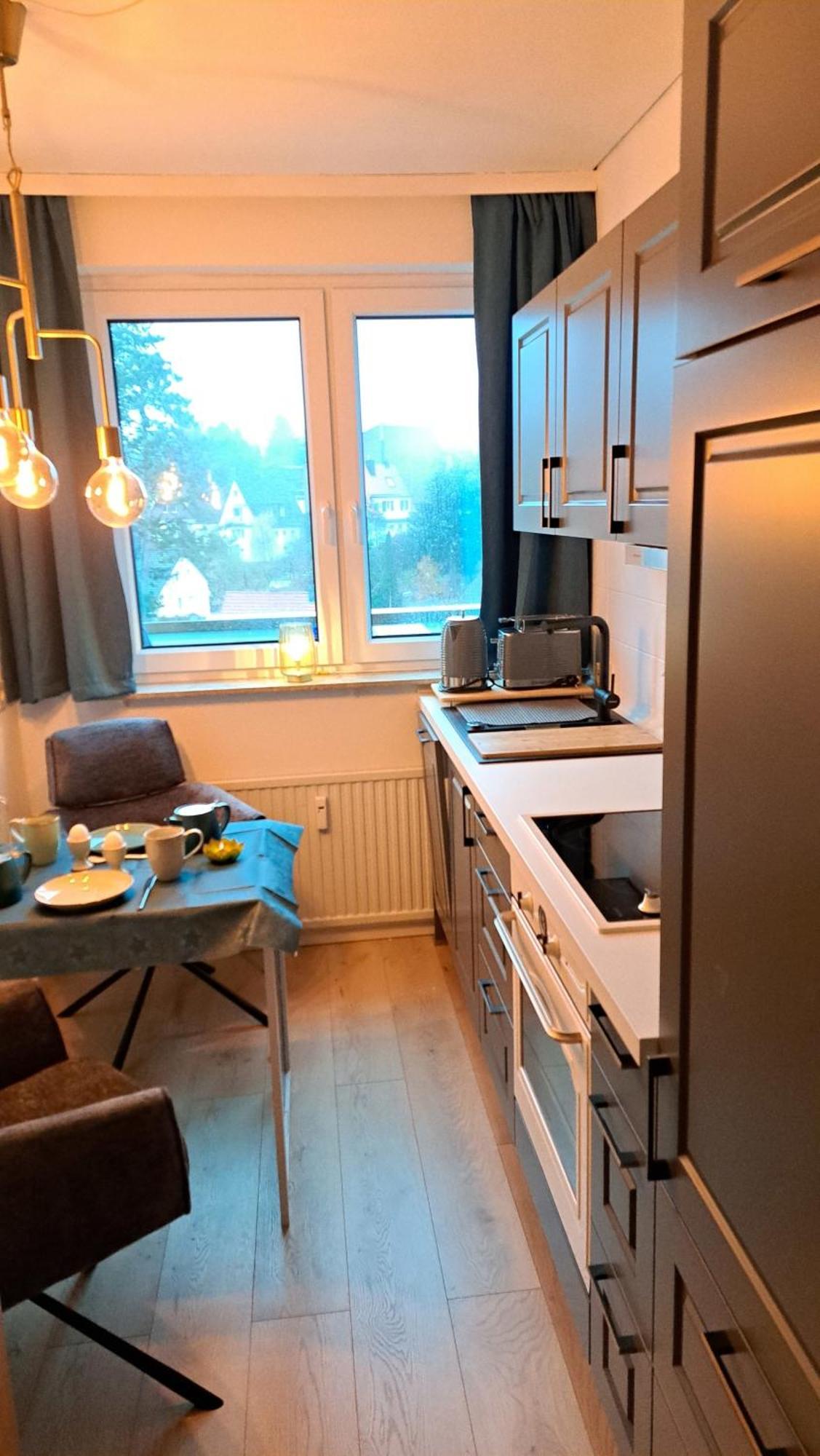 Das Kleine Penthouse Mit Kamin Bad Sachsa Kültér fotó
