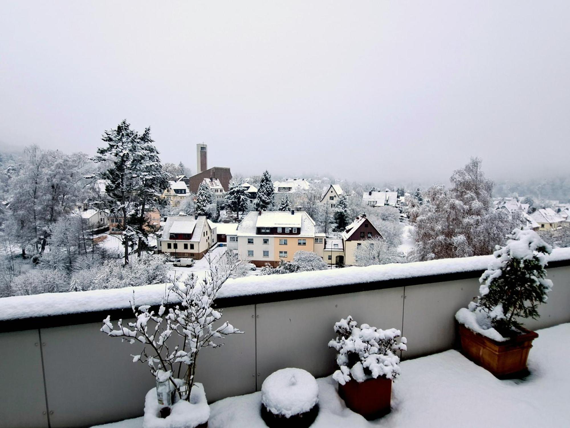 Das Kleine Penthouse Mit Kamin Bad Sachsa Kültér fotó