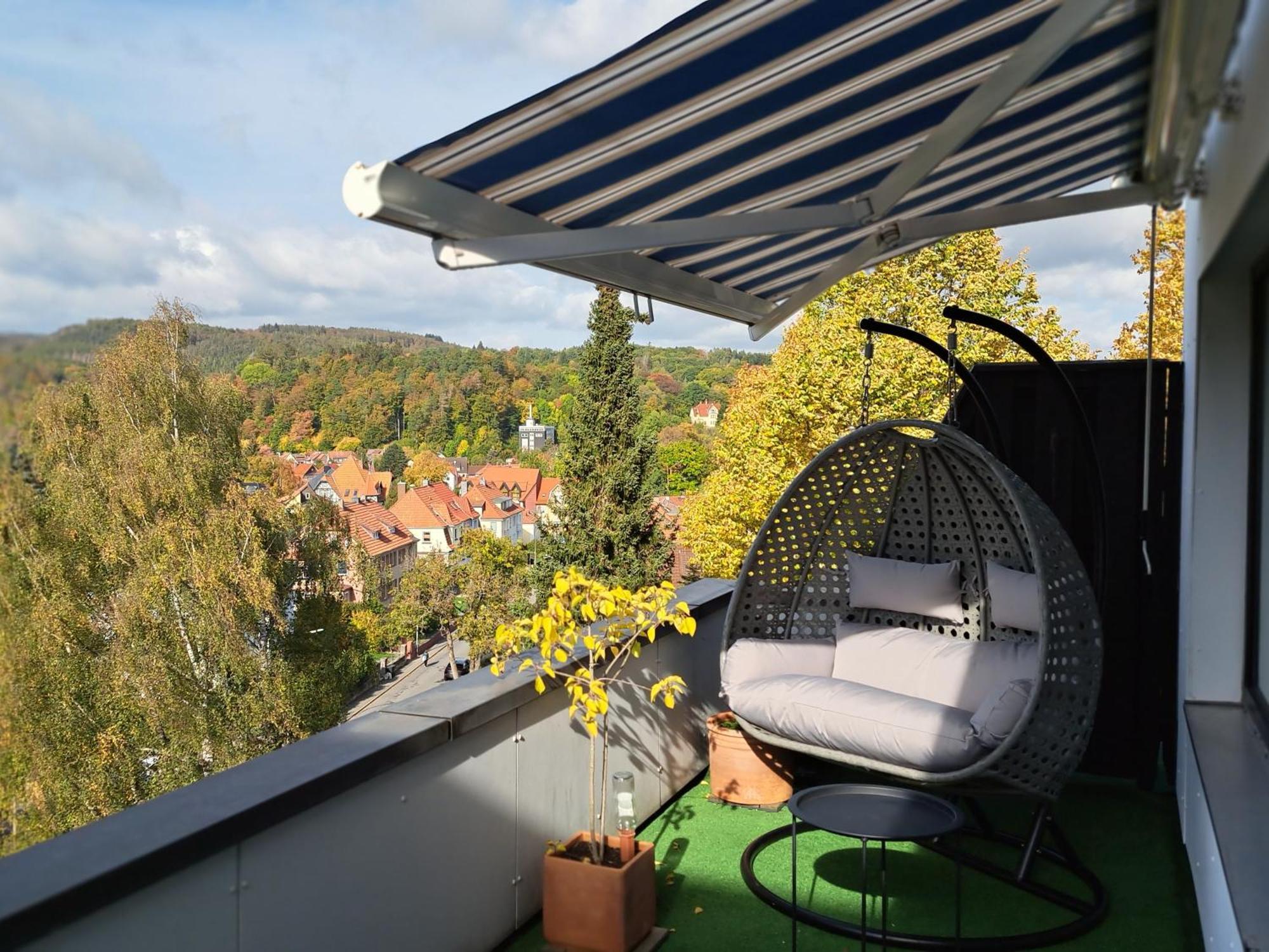 Das Kleine Penthouse Mit Kamin Bad Sachsa Kültér fotó